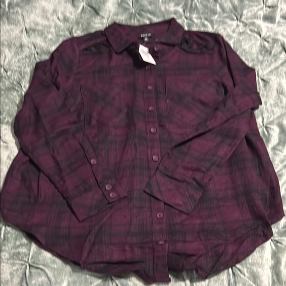 torrid Other - Torrid Purple Plaid Men's Shirt